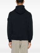 Stone Island Logo Cotton Hoodie