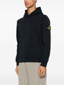 Stone Island Logo Cotton Hoodie