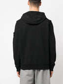 Stone Island Logo Cotton Hoodie