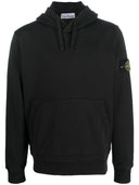Stone Island Logo Cotton Hoodie