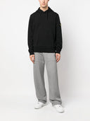 Stone Island Logo Cotton Hoodie