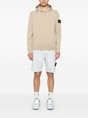 Stone Island Logo Cotton Hoodie