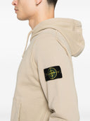 Stone Island Logo Cotton Hoodie