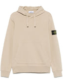 Stone Island Logo Cotton Hoodie