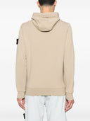 Stone Island Logo Cotton Hoodie