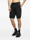 Stone Island Cotton Cargo Shorts