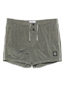 Stone Island Logo Nylon Swim Shorts