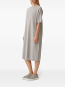 Fabiana Filippi Cotton Knitted Midi Dress