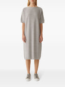 Fabiana Filippi Cotton Knitted Midi Dress