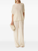 Fabiana Filippi Sequined Wool Blend Cape