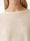 Fabiana Filippi Sequined Wool Blend Cape