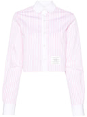Thom Browne Cotton Cropped Shirt