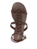 Gianvito Rossi Capua Leather Sandals