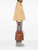Casadei Voyage Leather Bucket Bag