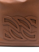 Casadei Voyage Leather Bucket Bag