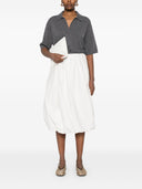 Brunello Cucinelli Cotton Midi falda