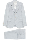Brunello Cucinelli Linen Single Breasted Suit