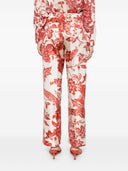 F.R.S . Printed Silk Trousers