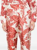 F.R.S . Printed Silk Trousers