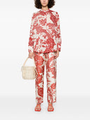 F.R.S . Printed Silk Trousers
