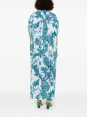 F.R.S . Printed Cotton Maxi Dress