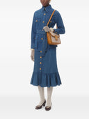 Gonna midi di Valentino denim