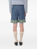 Pantaloncini di cotone in denim Valentino