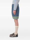 Pantaloncini di cotone in denim Valentino