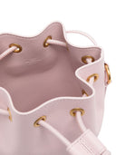 Valentino Garavani V Logo Signature Mini Leather Bucket Bag