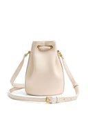 Valentino Garavani V Logo Signature Mini Leather Bucket Bag