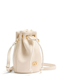 Valentino Garavani V Logo Signature Mini Leather Bucket Bag
