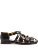 Valentino Garavani V Logo Signature Leather Sandals