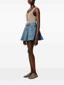Ami Paris Denim Mini Skirt