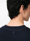 Ami Paris Logo Cotton T Shirt