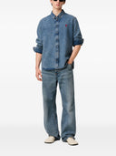 Ami Paris Denim Cotton Shirt
