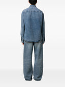 Ami Paris Denim Cotton Shirt