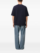 Ami Paris Logo Organic Cotton T Shirt