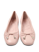 Jimmy Choo Elme Flat Leather Ballet Flats