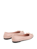 Jimmy Choo Elme Flat Leather Ballet Flats
