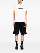 Off White Spray Arrow Cotton T -shirt