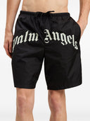 Palm Angels Logo Swim Shorts