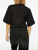 Palm Angels Classic Logo Cropped T Shirt