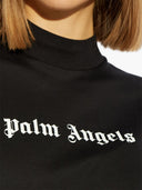 Palm Angels Classic Logo Cropped T Shirt