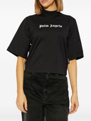 Palm Angels Classic Logo Cropped T Shirt