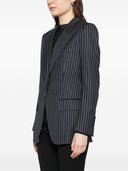 Giacca blazer a petto single in lana di lana di Tom Ford