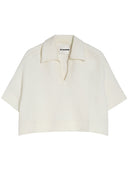 Jil Sander Cropped Polo Shirt