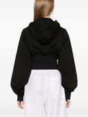 Adidas By Stella Mc Cartney Organic Cotton Cropped Hoodie