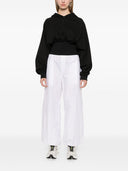 Adidas By Stella Mc Cartney Organic Cotton Cropped Hoodie