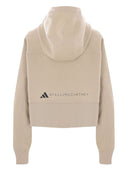 Adidas By Stella Mc Cartney Logo Cropped Hoodie