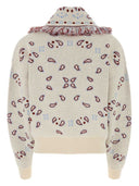 Alanui Bandana Cashmere Cardi Bomber